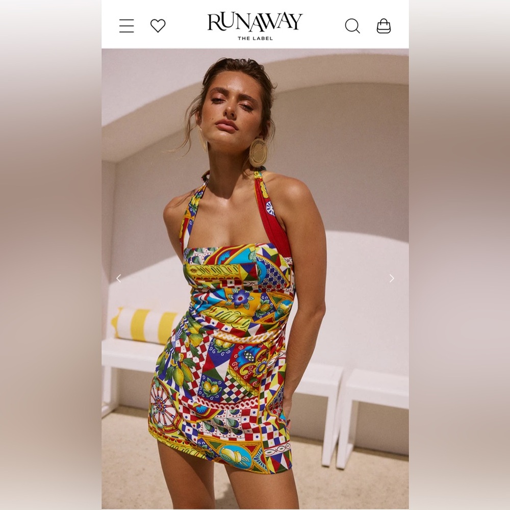 AERA MINI DRESS - PHAEDRA PRINT